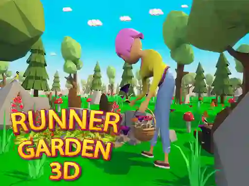 Permainan Runner Garden 3d secara online
