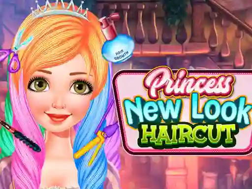 Permainan Princess New Look Haircut secara online