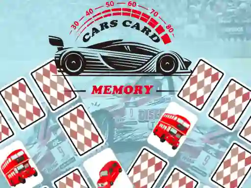 Permainan Cars Card Memory secara online