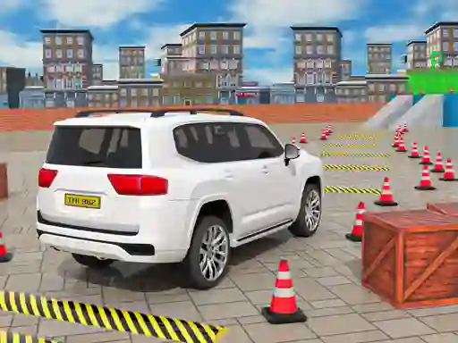 Permainan Prado Car Parking Games Sim secara online