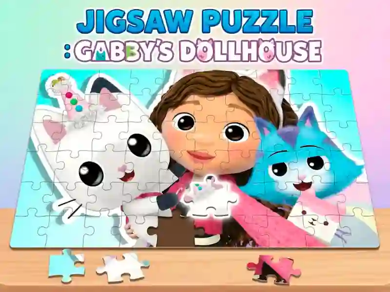 Permainan Jigsaw Puzzle: Gabby's Dollhouse secara online