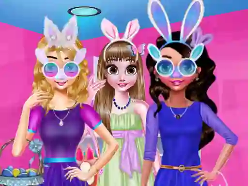 Permainan Funny Easter Girls secara online
