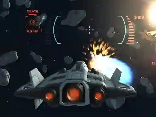 Permainan Space fighter secara online