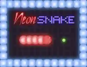 Permainan Neon Snake secara online