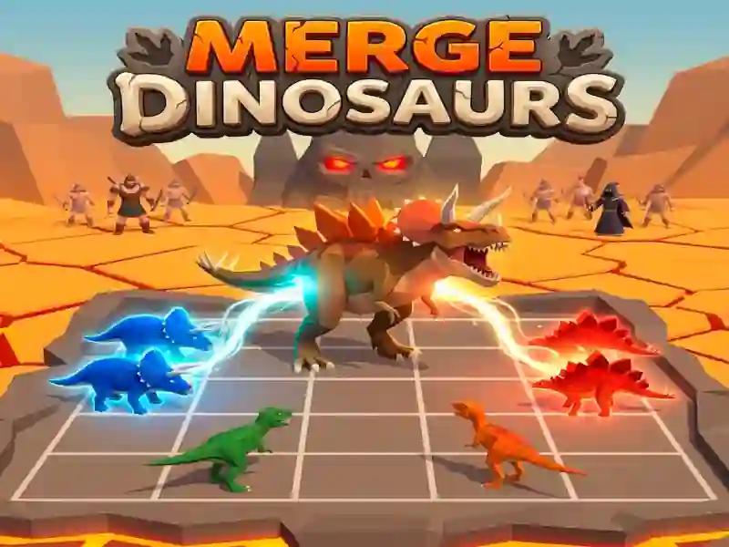 Permainan Merge Dinosaurs secara online