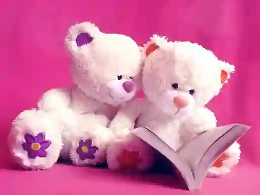 Permainan Cute Teddy Bears Slide secara online
