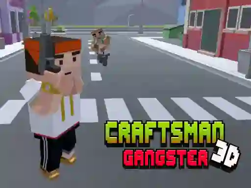 Permainan CraftsMan 3D Gangster secara online