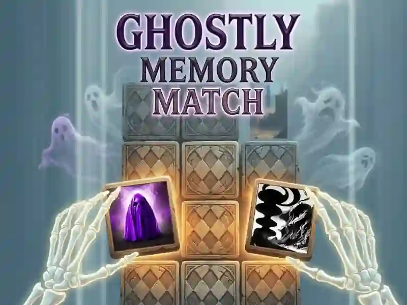 Permainan Ghosts Memory Match secara online