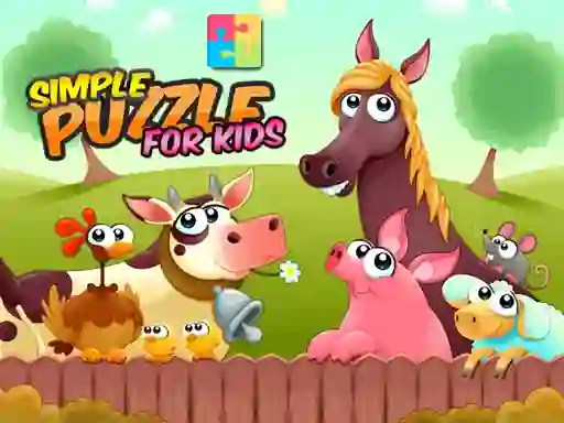 Permainan Simple Puzzle For Kids secara online