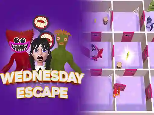 Permainan Escape Wednesday secara online