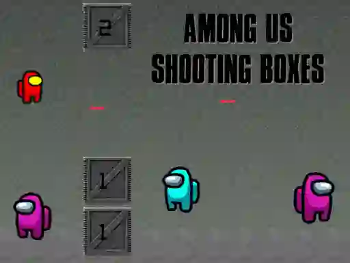 Permainan Among Us Shooting Boxes secara online