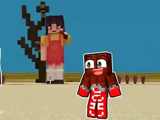 Permainan Squid Game Minecraft secara online
