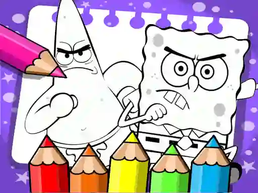 Permainan Sponge Bob Coloring Book secara online