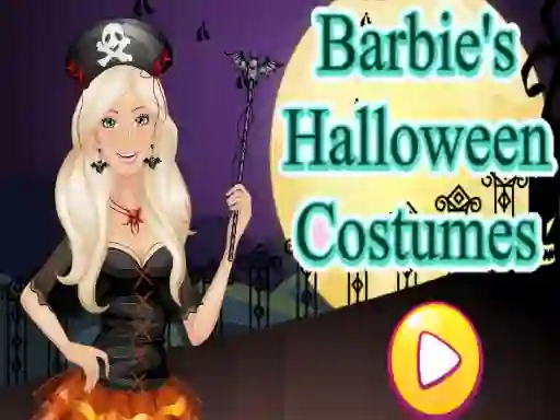 Permainan Barbie Halloween Costumes secara online