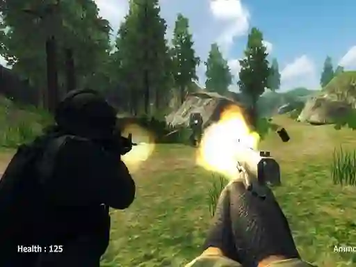 Permainan FPS Shooting Survival Sim secara online