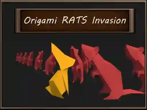 Permainan Origami Rats Invasion secara online