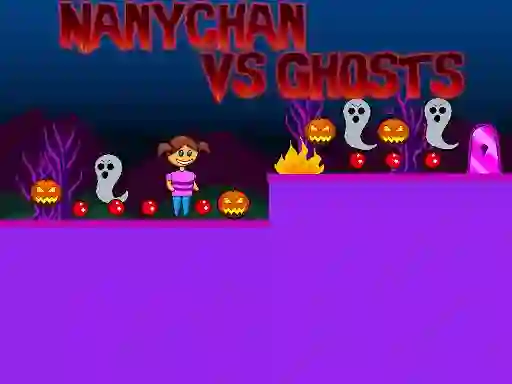 Permainan Nanychan vs Ghosts secara online