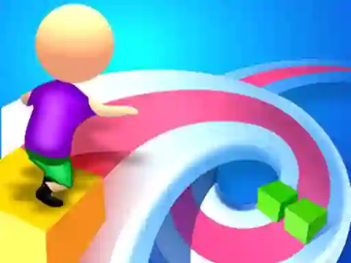 Permainan Cube Surfing 2 secara online