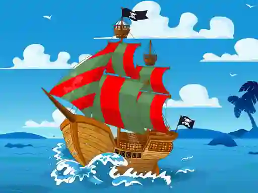 Permainan Pirate Ships Hidden secara online