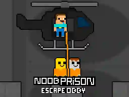 Permainan Noob Prison Escape Obby secara online