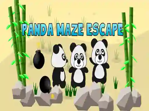 Permainan Panda Maze Escape secara online