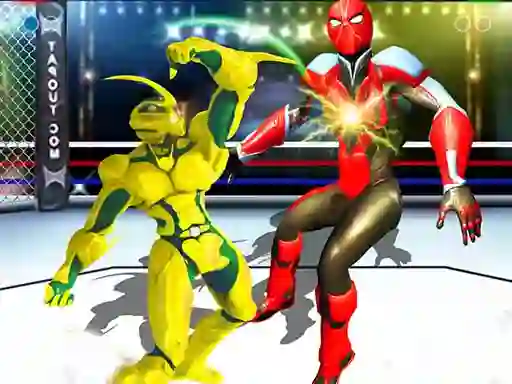Permainan Robot Ring Fighting Wrestling Games secara online