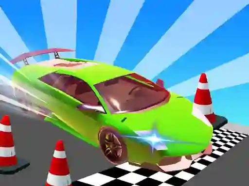 Permainan Car Stunt Races Mega Ramps secara online