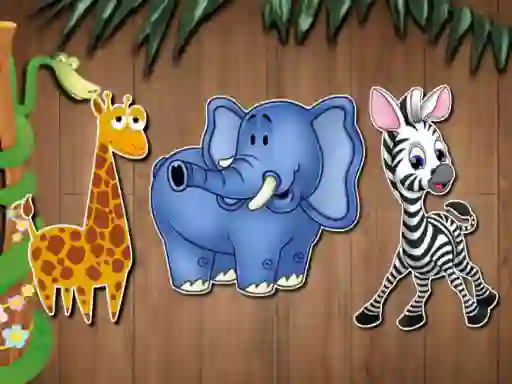 Permainan Animal Shapes secara online