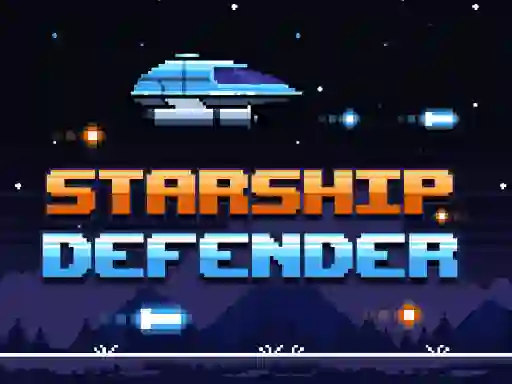 Permainan Starship Defender secara online