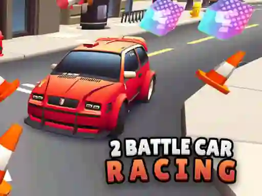 Permainan 2 Player Battle Car Racing secara online