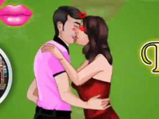 Permainan Christmas Eve Kissing secara online