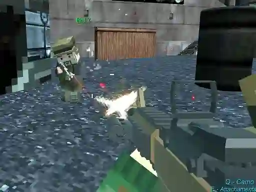 Permainan Pixel Gungame Arena Prison Multiplayer secara online