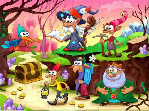 Permainan Fantasy Jigsaw Deluxe secara online