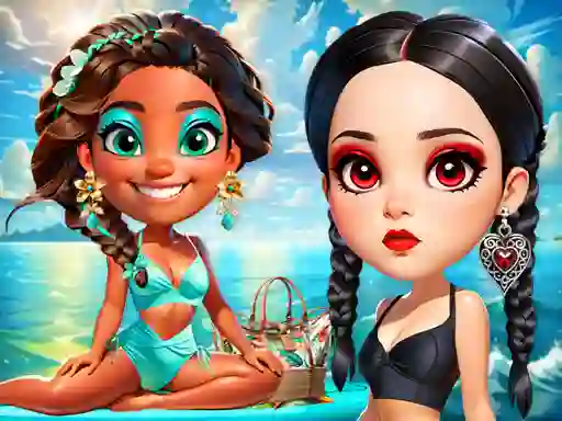 Permainan Wave Chic Ocean Fashion Frenzy secara online