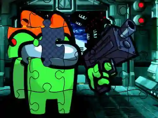 Permainan Imposter Space Puzzle secara online