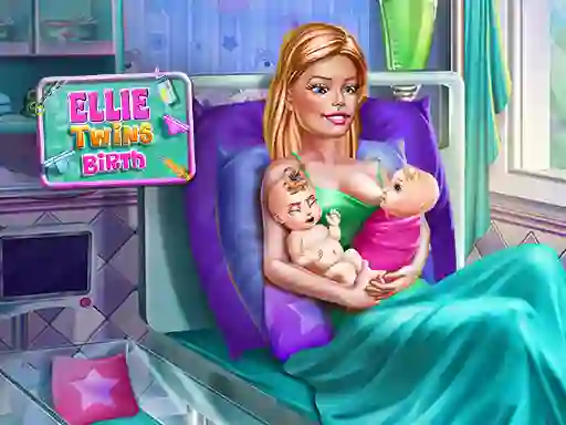 Permainan Ellie Twins Birth secara online