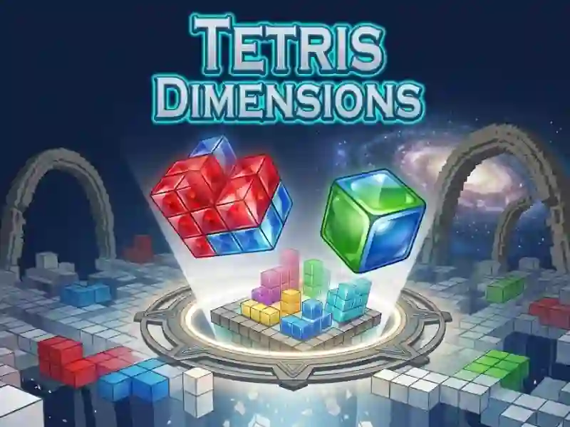Permainan Tetris Dimensions secara online