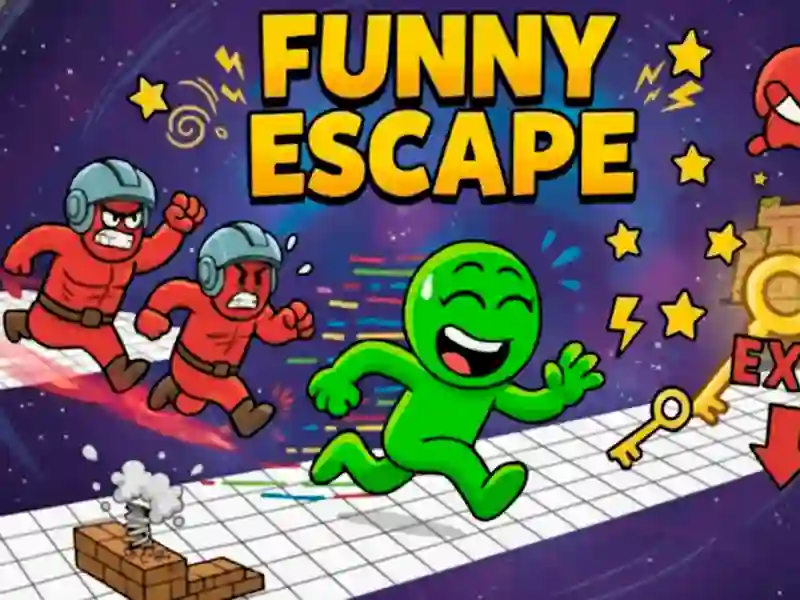 Permainan Funny Escape secara online