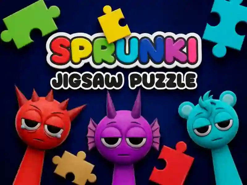 Permainan Sprunki Jigsaw Puzzle secara online