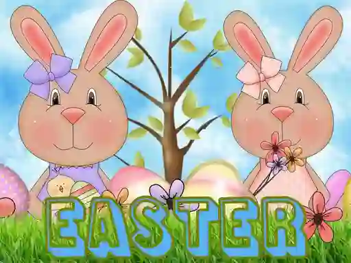 Permainan Easter Puzzle secara online