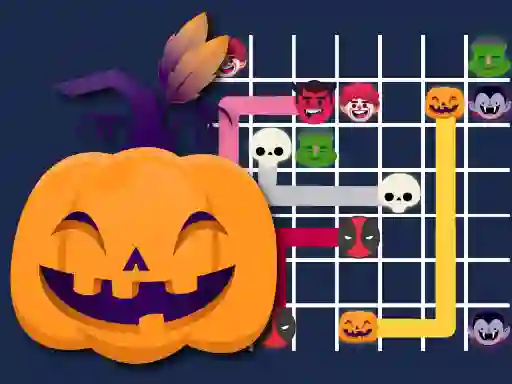 Permainan Connect The Halloween secara online
