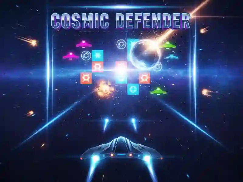 Permainan Cosmic Defender secara online