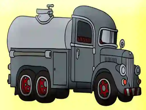 Permainan Tank Trucks Coloring secara online