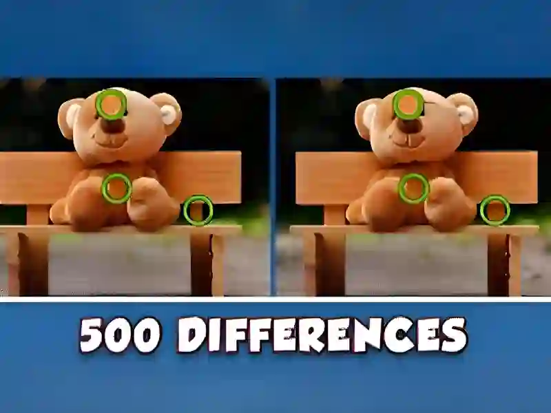Permainan Find 500 Differences secara online