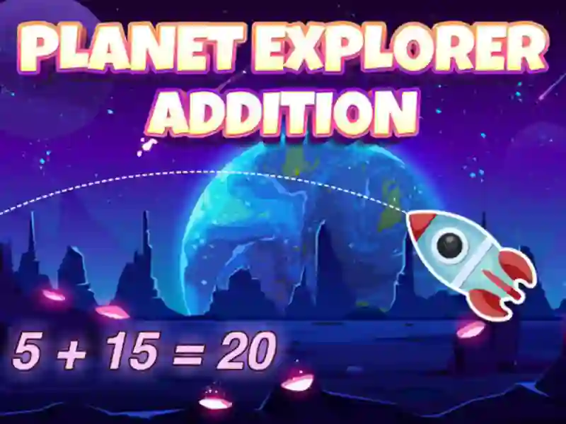 Permainan Planet explorer addition secara online