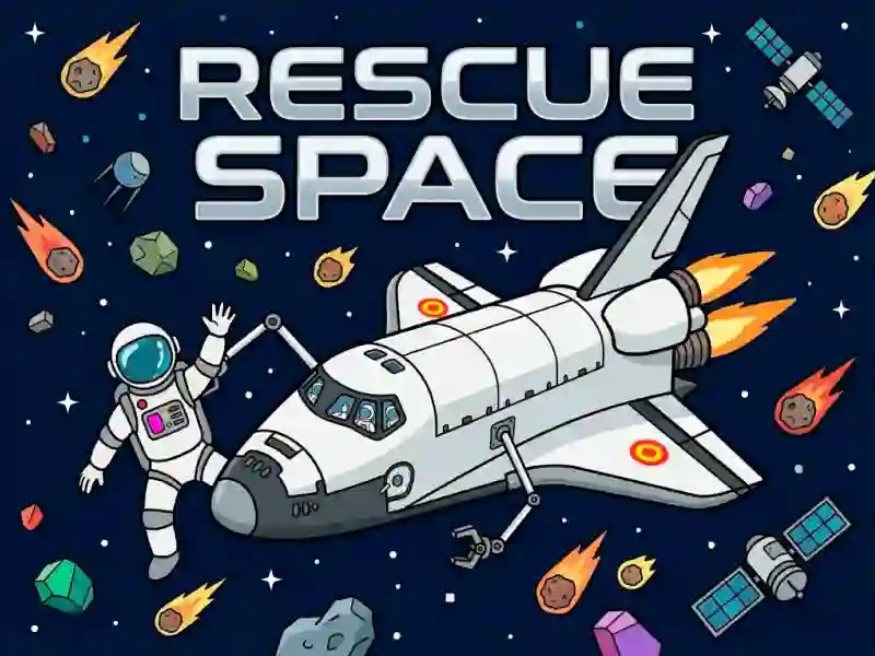 Permainan Rescue Space secara online
