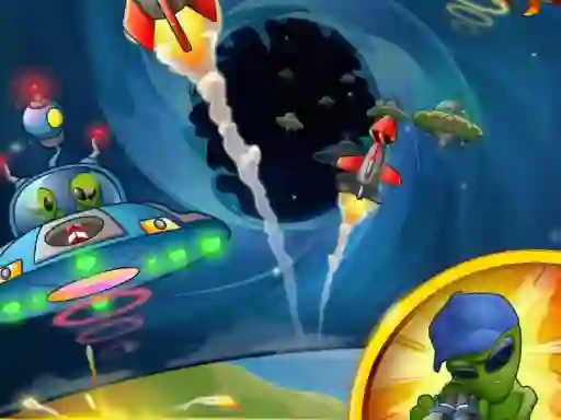 Permainan Galactic Missile Defense secara online