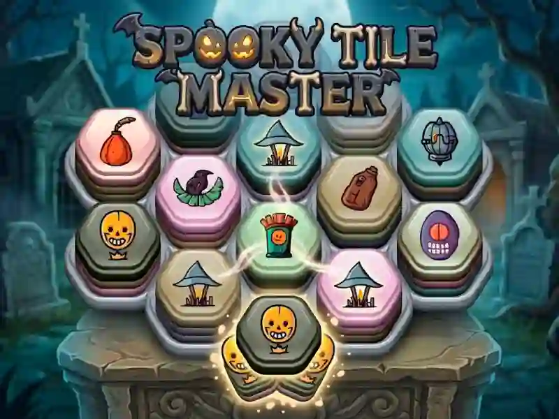 Permainan Spooky Tile Master secara online
