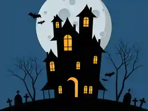 Permainan Halloween Night Match 3 secara online