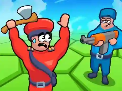 Permainan Tile Hex World: Red vs Blue secara online